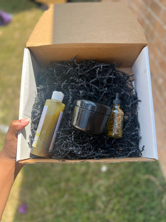 Cleanser, Scrub & Moisturizer Set